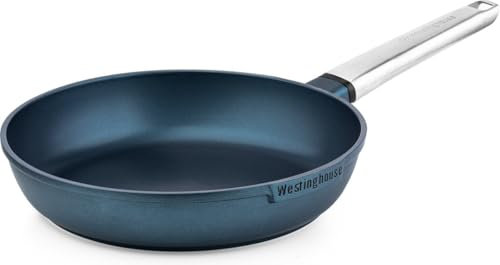 Westinghouse PERFORMANCE SERIES - Sartén recubierta de 24 cm compatible con todo tipo de fogones, con mango de acero inoxidable Cool-Touch, apta para horno y lavavajillas,