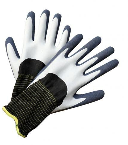 BANGHA Gartenhandschuhe 1 Paar atmungsaktive rutschfeste wasserdichte Gartenarbeit schutzhandschuhe Schutzhülle Garten Gummihandschuhe Gartenarbeit Gartenhandschuh Arbeitshandschuhe (Color : M)
