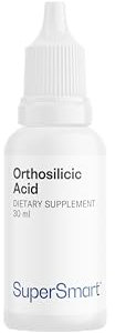 Acide Orthosilicique - Soutient la Santé de la Peau et des Cheveux - Renforce la Santé des Os - Enrichi en Vitamine B12 et en Choline - Vegan - Sans Gluten - SuperSmart