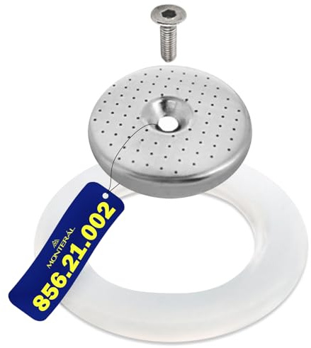 MONTERAL Joint avec Filtre et Vis pour la Chaudière de la Cafetiere avec Code Original 856.21.002 pour Bialetti Mokona - Garantie de 10 Ans