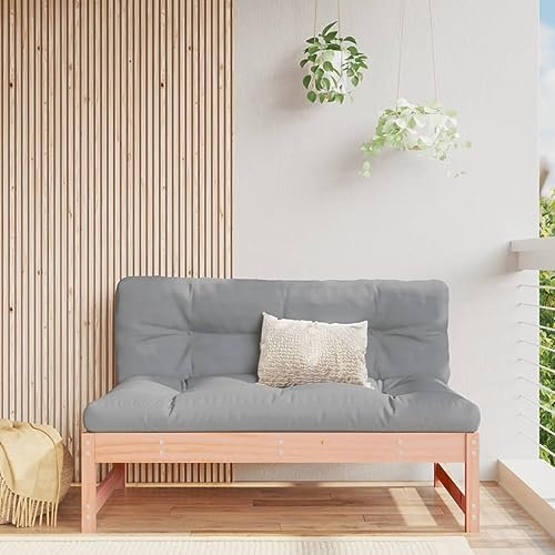 Homgoday Mittelsofa 120x80 cm Massivholz Douglasie Sofa Gartensofa Modular Sofa Lounge Loungesofa Einzelsofa Gartensessel Gartenmöbel Garten Balkon Terrasse#1