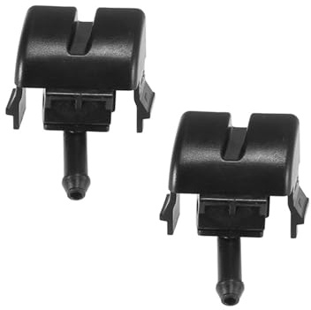 Compatible Con BMW Serie 3 Para E46 Delantero Izquierdo Derecho Parabrisas Calefacción Lavadora Rociadora Boquilla Jet Lavadora Limpiaparabrisas Boquillas 61668374367 61668374368 Accesorios de coche