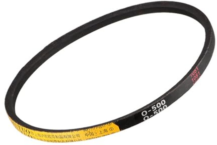 Kozelo O-500 V-Belts 500mm Länge x 10mm Breite x 6mm Dicke schwarz | Gummiantriebsriemen, Für die Kraftübertragung