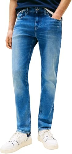 Tommy Jeans Herren Jeans Hose Scanton Slim Fit, Blau (Denim Medium), 30W/34L