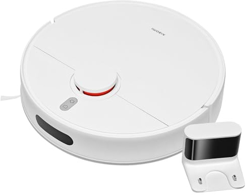 XIAOMI Robot Aspirador S40C con Navegación Láser LDS, Aspirador 5000Pa Succión, 4 Modos de Limpieza, Control por App y Voz, Robot Vacuum para Limpiar Pelo de Mascotas, alfombras y Suelos Duros