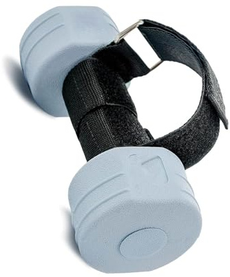 Correa de tobillo ajustable con acolchado suave y duradero, banda de peso de nailon para entrenamiento de fuerza, fitness, portátil, correa de fitness