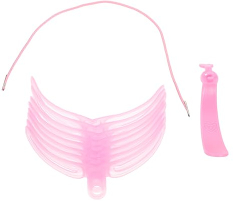 PENIKOKO 3 Sets de Pochoirs à Sourcils Réutilisables en Plastique, 8 Formes pour Maquillage Rapide, Outil Pratique à Domicile