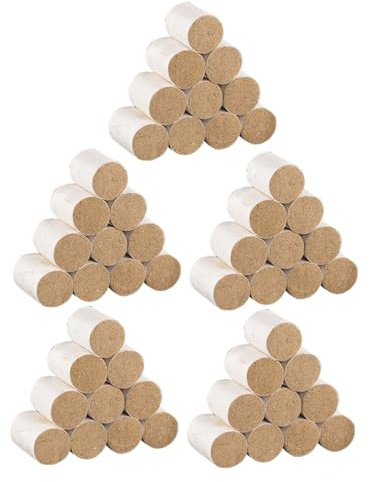 Didiseaon Handgefertigte Verteilte Hitze aus Natürlichem Beifuß Moxa Stäbchen 54 mit Wärmebehandlung für Entspannende Gesundheitsanwendung für Traditionelle Moxibustion