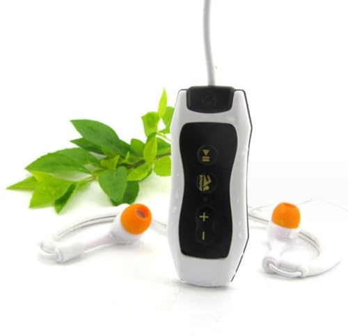 IPX8 Lettore musicale MP3 con suono FM batteria ricaricabile clip design per sport nuoto corsa