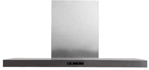 VLANO Dunstabzugshaube LEVEL X, Edelstahl, Fernbedienung, Sensorsteuerung, 4 Leistungsstufen, LED-Beleuchtung, EEK A, 60 cm, 70 cm, 90 cm, Wandhaube für Abluft, Umluftbetrieb (90 cm)