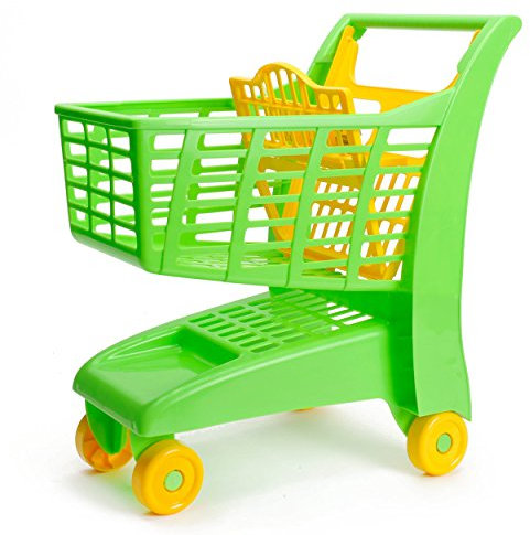 Simba 104503027 - Einkaufswagen, Kaufladen, Rollenspiel, 3-Fach Sortiert, es Wird nur EIN Artikel geliefert