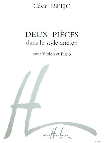 Deux Pièces dans le style ancien