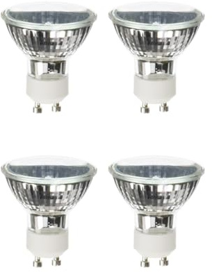 Anyray (4)-Bulbs Compatible Replacement Bulb for Wax Warmer 120V 25W GU10 GZ10+C