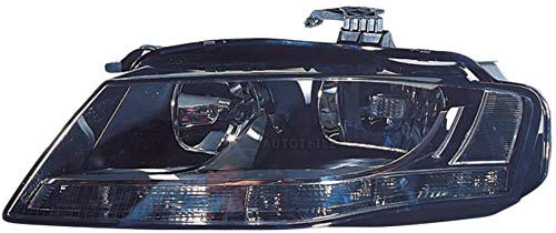 Faro principale faro anteriore destro alogeno H7 scuro con motore elettrico per modello A4 Avant 8K5 B8 8K2