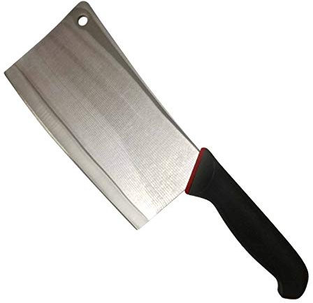 Mannaia da 22 cm Acciaio al Carbonio e affilato a Mano