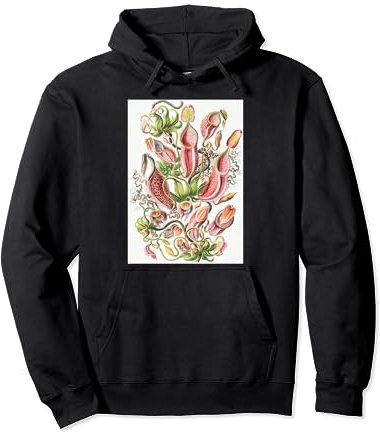 Biology Tropical Pitcher Plants Scientific Haeckel Pullover Hoodie