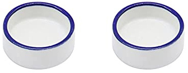 Frotox Reptile Bowl Spider Water Dish Round Food Bowl Ceramic Escape Proof Feeder for Small Medium Size Pet Tortoise Lizard escape proof bowls for reptiles