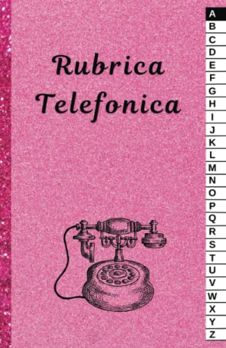 Rubrica Telefonica Tascabile. Rubrica Telefonica Alfabetica In Formato Borsetta . Agenda Telefonica Alfabetica Con 75 Contatti Per Lettera Ordinati, ... Contatti Totali. Dimensioni 13,97 x 21,59 cm