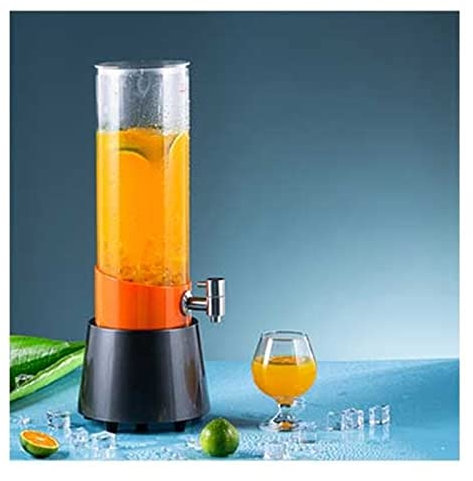 OUSIKA Getränkespender for Partys, 3 l Bierturmspender, Getränkespender, Getränketurm, leicht zu reinigen, for Bar, Küche, Party, KTV, Grill Zapfanlage (Color : D)