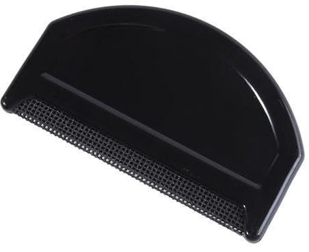 QYWT Cashmere Comb, Portable Lint Fabric Remover Scraper, Manual Clothes Brush for De-Pilling Clothing Wool Coats Pants Care Sofas Beds Blankets,Black