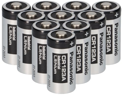10x 3V CR123A DL123A Batterien CR17345 Ultra Lithium Foto Bulk - Akkuman Edition