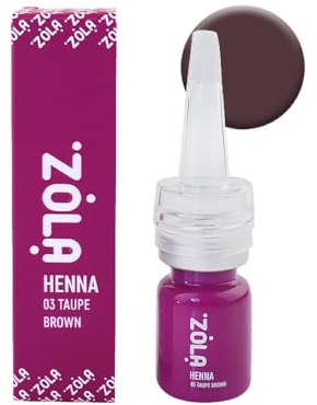 Henna para cejas Zola 03 marrón topo, 5 g