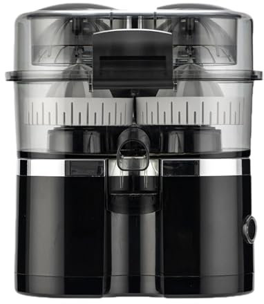 DimyFew Extractor de Zumo 90W para Naranjas y Pomelos, Negro, Individual