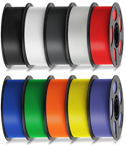 ANYCUBIC PLA Filament 1.75mm, Einfach zu drucken, 10KG Set