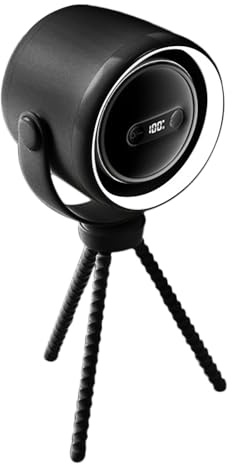 Fan de cochecito - Pram Pram Pram | Ventilador de carro de 100 velocidades, luz nocturna recargable, ajustes de accesorios ventilador multifuncional con luz nocturna para la playa de cam