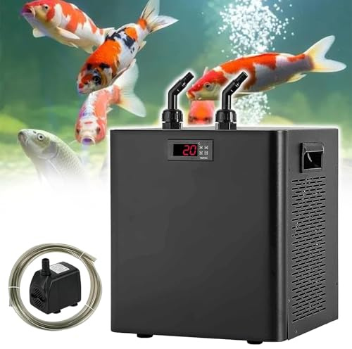Aquarium Kühler Wasser Reservoir, Fischtank-Heizung, Fischtank 160L/300L/500L für Kaltwasser, für Hydrokultur, 500L/132Gal