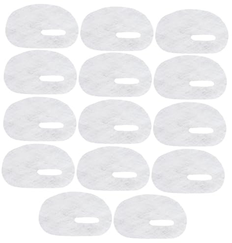 HONITANO 50 feuilles Masques pour Yeux Non Tissé Doux Oculaires Hydratants à Dissolution Rapide Soins Peau des Yeux pour Femmes Usage Unique pour et Maquillage