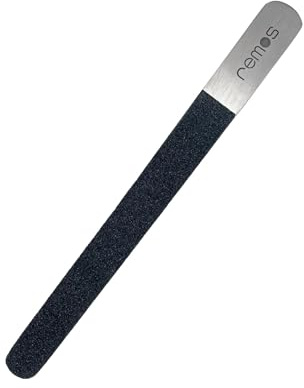 REMOS keramisk diamantnagelfil 20 cm – nickelfri, tillverkad i Tyskland och hållbar | mjuka professionella filar av rostfritt stål mot förhårdnader och för kraftiga naglar