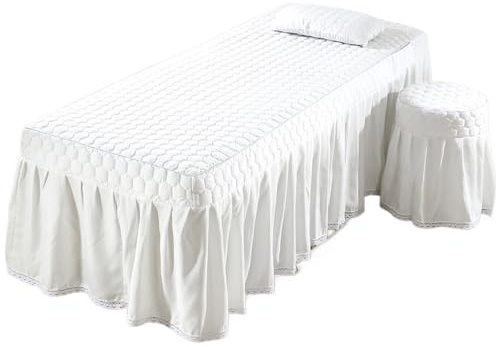 Massageauflage 1pc Massage Bett Abdeckung Nur Schönheit Salon Tisch Rock Blatt SPA Volle(Color 1,80 * 190 cm)
