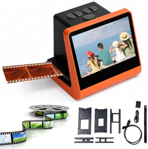 Digitalizzatore di diapositive di film, convertitore digitale negativo vintage,