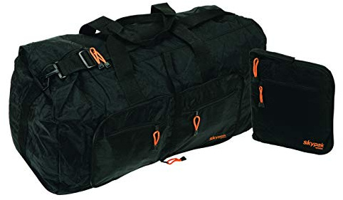 Skypak 90L Folding Travel Bag - Black
