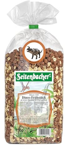 Seitenbacher Müsli Dinos Frühstück I weizenfrei I Hafer I Haselnusskrokant I viel Schokolade I (1 x 750 g)