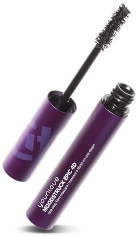 Younique MOODSTRUCK EPIC 4D Fiber Lash Mascara | 7 ml | Long Lasting Black Mascara | Volume & Length | Lengthening & Thickening | Fuller Lashes