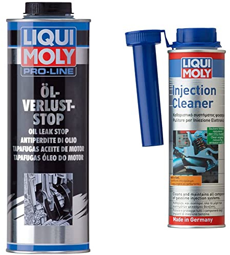 Liqui Moly Pro-Line 5182 Oil Leak Stop 1 L & 1803 Injection Cleaner 300ml
