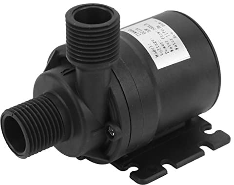 Pompa Idraulica Sommergibile, 1000L/H 8M High Lift DC 12V 30W Pompa Centrifuga Pompa Acqua Senza Spazzole a Basso Rumore, Pompa dell'Acqua per Fontana Staccabile Impermeabile IP68