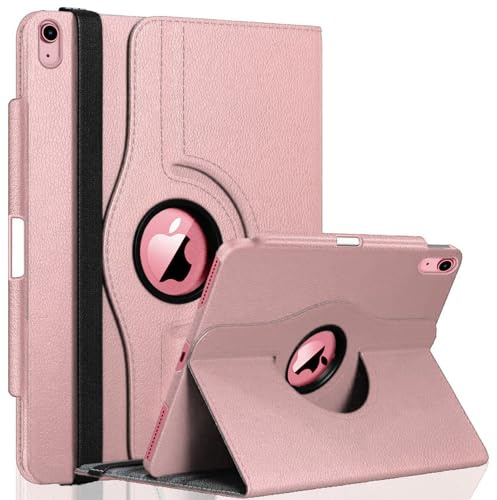 GALTD Funda para iPad A16, 11ª generación de 11 pulgadas/iPad de 10ª generación de 10.9 pulgadas (2025-2022), funda de encendido y apagado automático con soporte para lápices y banda elástica, soporte