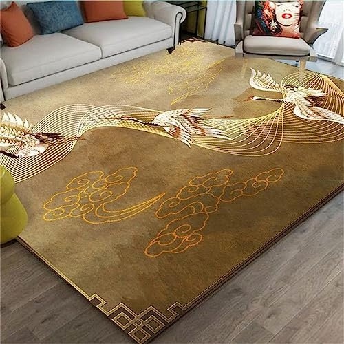 Kunsen deko Flur Moderne und minimalistische Mode Outdoor- Teppich gelb Flickenteppich läufer flur160X230CM
