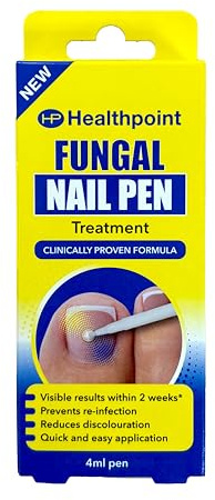 Healthpoint Nagelpilz-Behandlung, 4 ml, verhindert Ausbreitung von Infektionen, klinisch bewährte Formel, reduziert Verfärbungen, schnelle und einfache Anwendung, Ergebnisse innerhalb von 2 Wochen