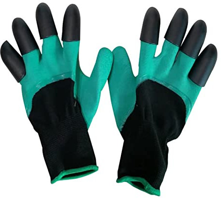 Claw Gardening Gloves for Planting Planting Garden for Men or Women Gloves Waterproof Gardening Gloves Breathable Garden Gloves with Claws for Planting & Other Yard Work(Double)