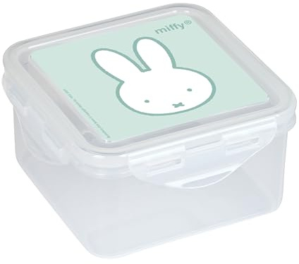 Safta MIFFY MENTA - Boîte à lunch, porte-nourriture, qualité et résistance maximale, Recreo, 13 x 13 x 7,5, couleur menthe