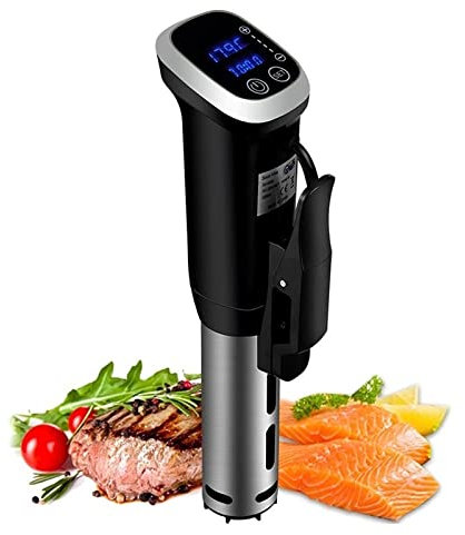 Cuiseur sous Vide étanche IPX7, cuiseur à Immersion précis avec minuterie numérique et contrôle de la température, Machine de Cuisson à Affichage numérique pour hôtels, Restaurants Occidentaux, cuis