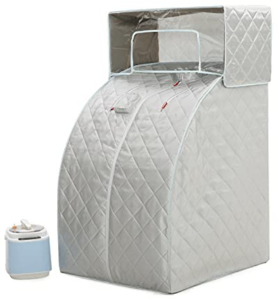 Msuiiixcccc Saunas Saunas Saunas Caja de Sudor Sudor Hogar Cuerpo Entero Sudor Baño de Vapor Vapor Familiar Caja de Sauna Máquina de fumigación Desintoxicación Individual Luna Llena Sudar Plata