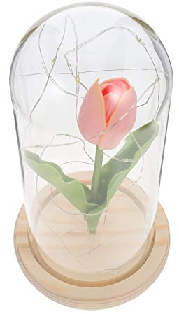 RORPOIR Led Tulip Night Lights Garden Decor Tulip Flower Decorations Diy Night Light