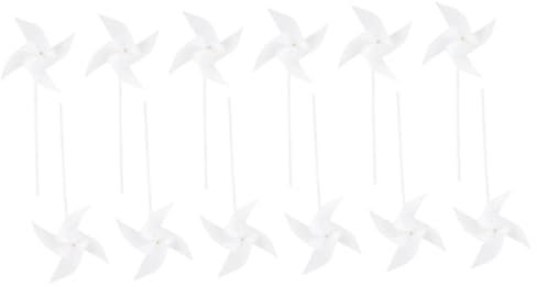 Toddmomy 30piezas Dibujo Juguete de Molino de Viento de Molinillos de Papel para Hacer Uno Mismo Manualidades para Molinetes sin Pintar para Manualidades de Jardín para Hacer Grafitis