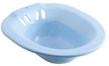 VERDANVERSE Sitzbadewanne aus Kunststoff für Frauen mit Bequemem Design Passend für Toiletten für Postnatale Pflege und Hygienische Reinigung