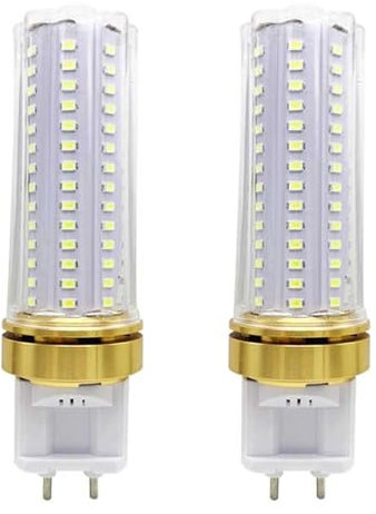Ampoule À LED G12 10W/15W/20W, A100V-240V, Équivalent D'ampoule À Halogène 100W, 1000LM, Ampoules De Base G12 Bi Pin pour Lustre(Blanc Froid,20W)